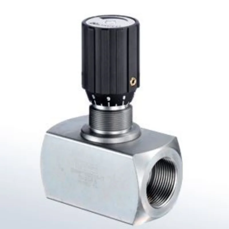 Válvula controle de fluxo hidráulica